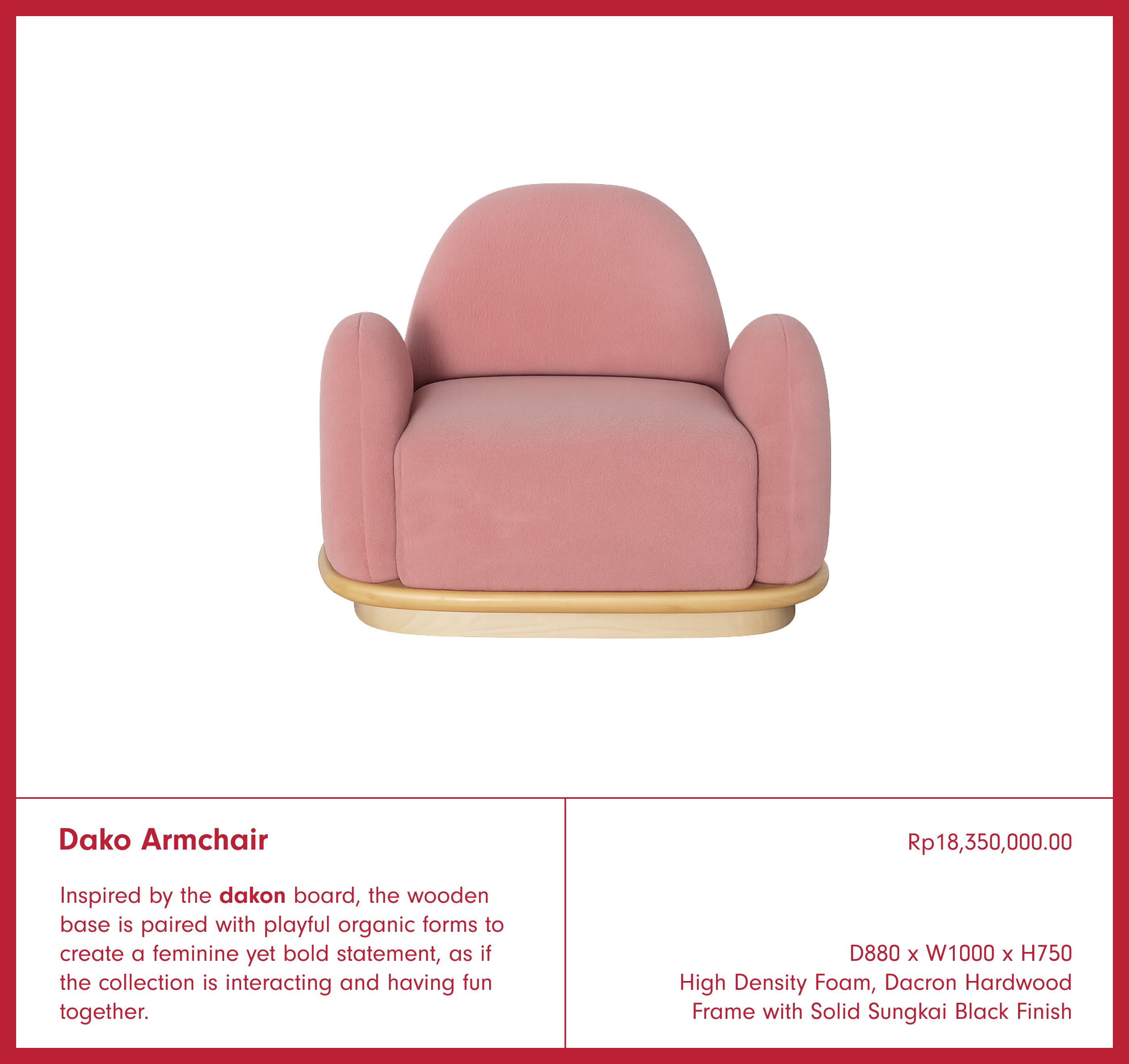 Dako Armchair