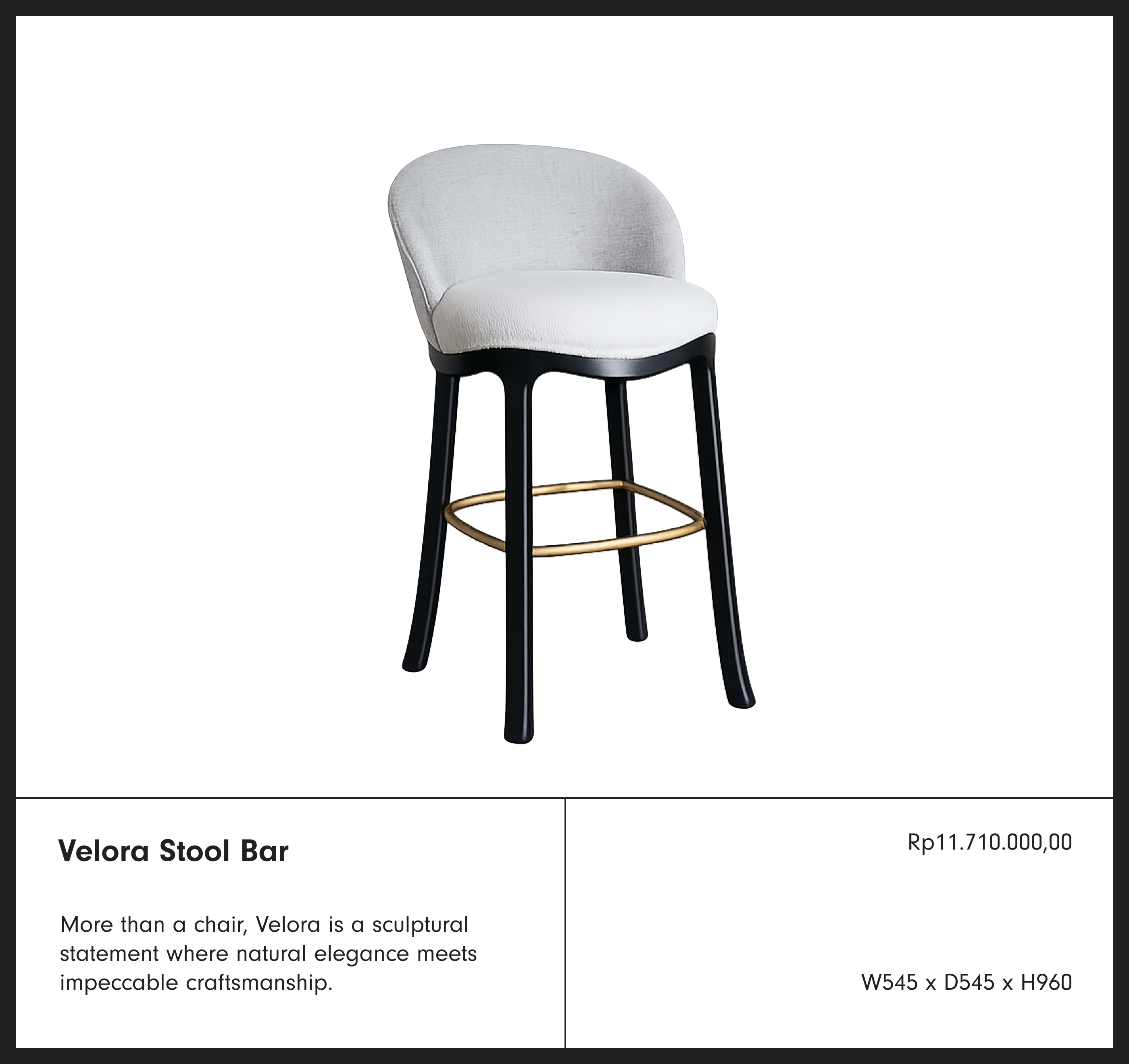 Velora Stool Bar
